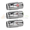 Towel dryer radiator 500x800 mm 378W single row white - curved central connection with universal connection