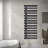 Modern radiator 600x1600mm in anthracite color, special design, stylish appearance, 630W power