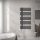 Modern designer radiator 600x1200 mm 1200W anthracite towel dryer radiator