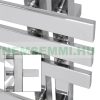 Modern designer radiator 600x1200 mm 464W chrome towel radiator