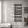Modern designer radiator 600x1400 mm anthracite 472W towel drying radiator