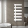 Modern designer radiator 600x1400 mm white 538W towel drying radiator