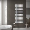 Modern designer radiator 600x1400 mm chrome 1200W towel dryer radiator