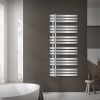Modern designer radiator 600x1400 mm chrome 472W towel dryer radiator