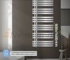 Modern designer radiator 600x1400 mm chrome 472W towel dryer radiator