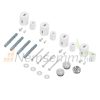 Modern designer radiator 600x1400 mm white radiator with 900W heating element 