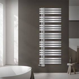   Modern designer radiátor 600x1600 mm 603W króm egysorors - egyenes kialakítás univerzális csatlakozás és bal oldali bekötés