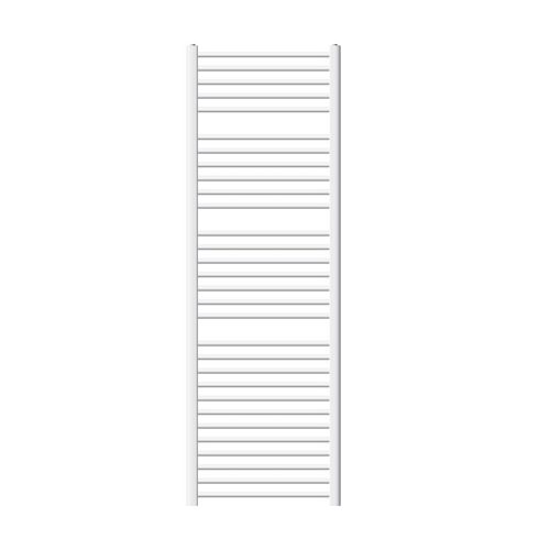 Towel radiator 600x1800 mm single-row - straight white with end connection