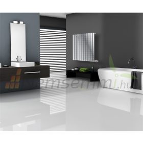  Modern design radiátor 630 x 590 mm króm oldalsó csatlakozás