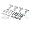 Modern design radiator 630 x 590 mm chrome side connection