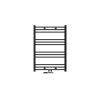 Towel radiator 750x800 mm anthracite straight version with central connection