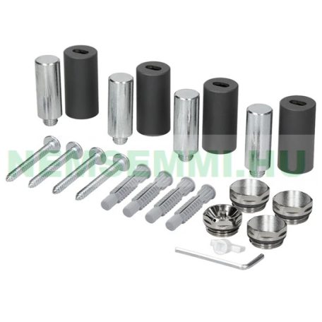 Törölközőszárító radiátor 500x1550 mm antracit fürdőszobai f