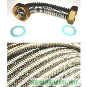 DN16 flexibilis cső csatlakozó, fitting szet 3/4