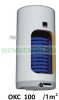 Gravikol™ gravity Cordivari solar collector system for 2-3 people with DHW storage: 1 flat collector, 1 heat exchanger boiler of 100 liters,