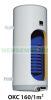 Gravikol™ gravity Cordivari solar collector system for 3-5 people with DHW storage: 2 flat collectors, 160 liter 1 heat exchanger boiler, support structure