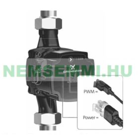 Fűtés keringető szivattyú GRUNDFOS ALPHA1 PWM jelkábel