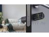 Smart cylinder lock with application, fingerprint reader with transponder for 50-100 mm thick door, IP44