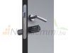 Smart cylinder lock with application, fingerprint reader with transponder for 50-100 mm thick door, IP44
