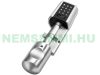 Smart cylinder lock with Zigbee control unit, application and numerical code for doors with a thickness of 70-125 mm