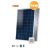 Hibrid napelem - 270W napelem és síkkollektor egyben! A síkkollektor hűti a napelemet a nagyobb telj
