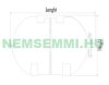 Hydrophoric tank 35 liter horizontal membrane closed system domestic water tank with EPDM rubber membrane