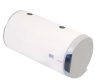 Horizontal 125-liter hot water tank for 1 solar collector with heat exchanger, right-side connection of mantle heat exchanger. 5 year warranty. Horizontal wall boiler for domestic hot water