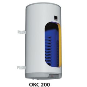 200 literes fali tároló 1 hõcserélõ + 2,2 kW fűtőbetét. 5 év garancia. Használati melegvíz indirekt 