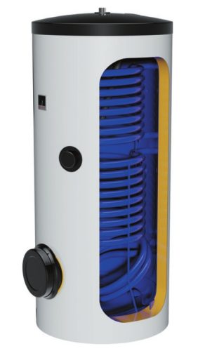 300 liter domestic hot water tank with two heat exchangers DRAZICE boiler enameled tank heating and solar collector sensor sleeveless design