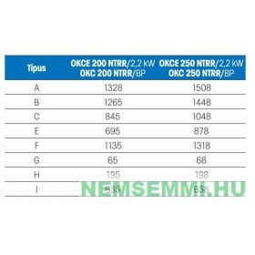 melegvíz tartály 200 liter