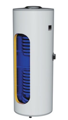 200 liter Drazice storage tank with two heat exchanger domestic hot water tanks for solar collector systems with built-in temperature sensor sleeves !!