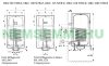 200-liter wall storage 1 hot water boiler with heat exchanger, without electric heating insert. 5-year warranty. The largest wall-mounted design.