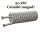 Heat exchanger 20 kW Do it yourself! Ribbed pipe that can be made at home from DN16 inox throat pipe with 3/4" connector for boiler. 1.1 m2 useful surface