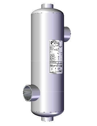 Medence hőcserélő 38kW