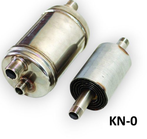 Spirec KN-0 Spiral coil heat exchanger 30 kW cylindrical stainless steel