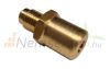 Hőcserélőbe forrasztható adapter 5/8" cső SAE szabványú, 1/2"-os menetes csatlakozásra