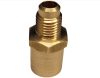 Hőcserélőbe forrasztható adapter 5/8" cső SAE szabványú, 1/4"-es menetes csatlakozásra