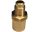 Hőcserélőbe forrasztható adapter 5/8" cső SAE szabványú, 5/8"-es menetes csatlakozásra