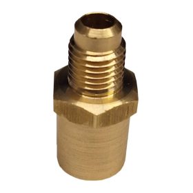   Hőcserélőbe forrasztható adapter 7/8" cső SAE szabványú, 5/8"-es menetes csatlakozásra