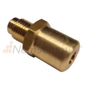   Hőcserélőbe forrasztható adapter 7/8" cső SAE szabványú, 5/8"-es menetes csatlakozásra