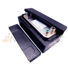   Gáz-folyadék hőcserélő Freon hőcserélő 50 lemezes Ba-26-50-F hűtőközegekhez 1,30m²