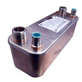   Gáz-folyadék hőcserélő Freon hőcserélő 60 lemezes Ba-26-60-F hűtőközegekhez 1,56m²