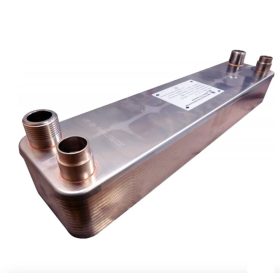   Gáz-folyadék hőcserélő Freon hőcserélő 10 lemezes Ba-68-10-F hűtőközegekhez 0,68m²