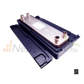   Gáz-folyadék hőcserélő Freon hőcserélő 20 lemezes Ba-68-20-F hűtőközegekhez 1,36 m²