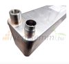 Gas-liquid heat exchanger Freon heat exchanger 40 plates Ba-68-40-F for refrigerants 2.72 m²