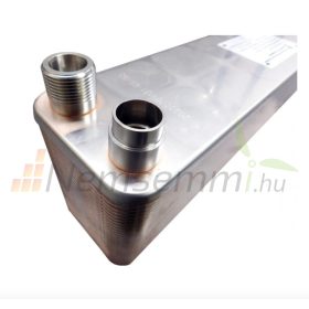 Gáz-folyadék hőcserélő Freon hőcserélő 32 lemezes Ba-68-40-F hűtőközegekhez 2,72 m²