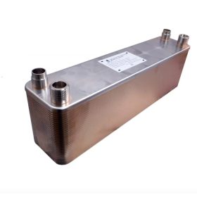   Gáz-folyadék hőcserélő Freon hőcserélő 50 lemezes Ba-68-50-F hűtőközegekhez 3,40 m²