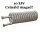 Heat exchanger 10 kW Do it yourself! Stainless 0.5 m² useful surface that can be made at home from DN12 inox ribbed pipe with 1/2" connector