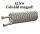 Homemade heat exchanger 15 kW Do it yourself! Made of DN12 inox ribbed pipe, with 1/2" connector. 0.76 m² useful surface