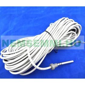   Hőmérséklet érzékelő szenzor 15 méter szilikon kábellel NTC10K vagy B3950 hőmérő Szolár hőmérséklet ellenállás mérő +180 °C-ig