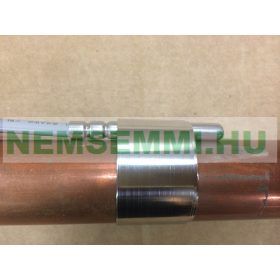 Hőmérséklet érzékelő rögzítő rugós acélszalag, többször felhasználható, áthelyezhető.